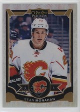 2015-16 O-Pee-Chee Platinum White Ice 64/199 Sean Monahan #117 18m3