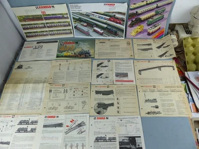 Lot de catalogues brochures et notices ARNOLD décors réseau train électrique N - Photo 1/4