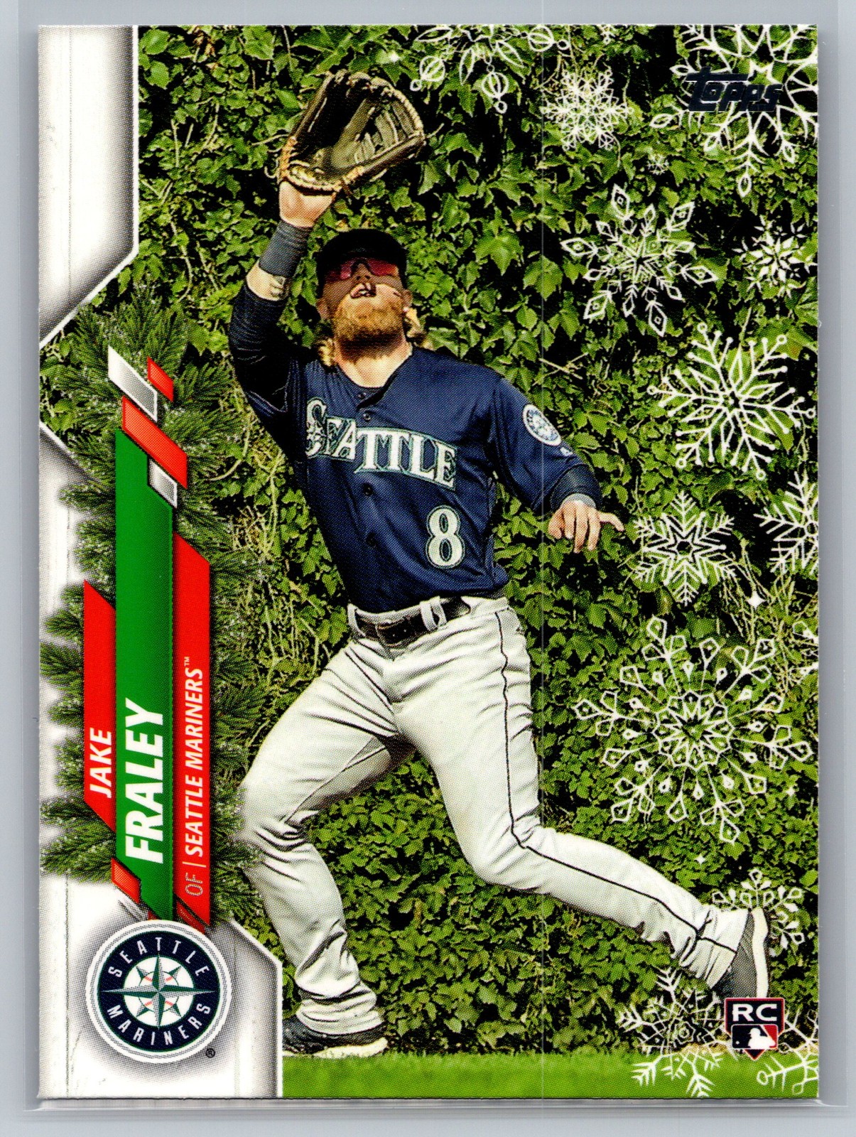 2020 Topps Holiday #HW69 Jake Fraley