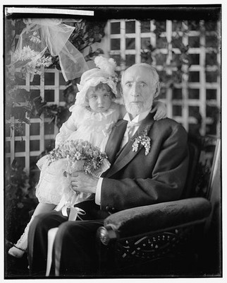Senator S.M. Cullom,American Politician,Politics,Harris & Ewing,United States