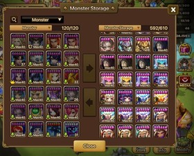 Summoners War Global 12LD5: 142 reg. 5 stars🔥 **HOT** My own Personal Account
