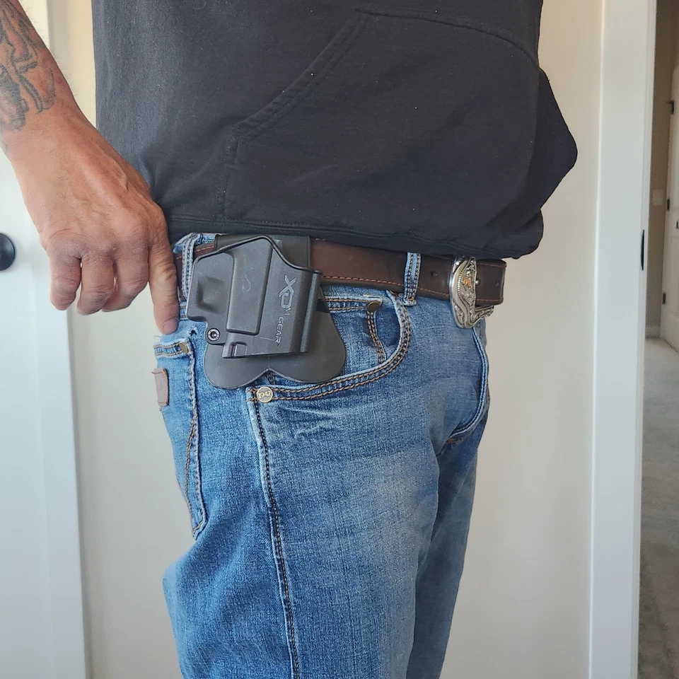 Черная кобура Springfield XD Subcompact 9/40 с BodyShield под правую руку - Изображение 3 из 4