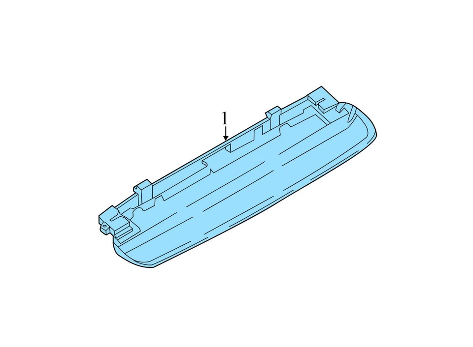 2015-2016 BMW 228I XDRIVE - Centro traseiro/terceira luz de freio 7311541 - Imagem 4 de 4