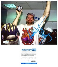 BILL WENNINGTON SIGNED 8X10 PHOTO MICHAEL JORDAN FINALS BULLS - AUTOGRAPH ACOA
