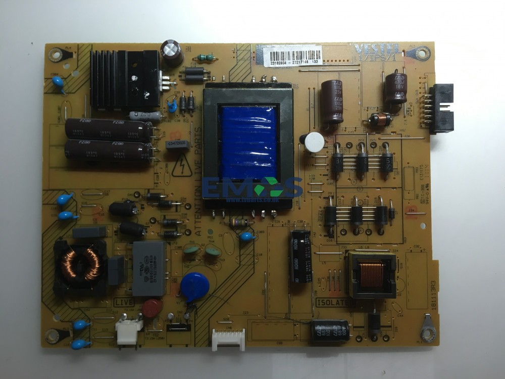 23180904 17IPS71 POWER SUPPLY FOR JVC VESTEL LT-32C346