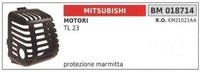 Shelter Marmitta Mitsubishi Hecke-SchneidgeräTe Tl 23 018714