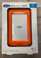 LaCie Rugged Mini 5 TB HDD External Hard Drive New Sealed