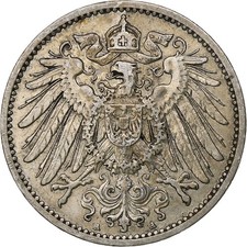 [#1114196] Coin, GERMANY - EMPIRE, Wilhelm II, Mark, 1905, Berlin, EF(40-45), Si