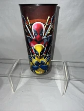 Deadpool Wolverine Drinking Cup From Cinemark Theaters 44oz New Unused Marvel 