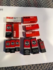 Lot of 12 RCA Electron Tubes