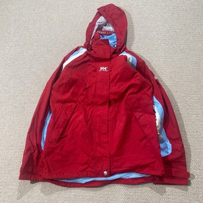 Helly Hansen Jacke Damen Medium* rot wasserabweisend Shell Regenmantel