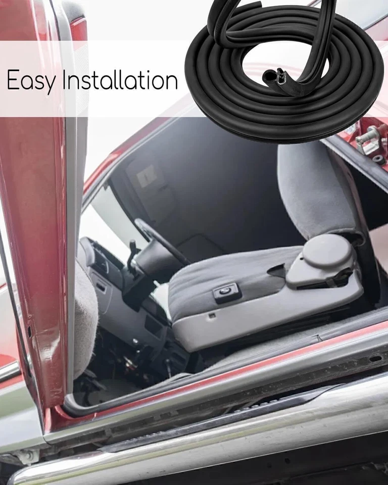 Par de sellos de puerta para Ford Bronco F100 F150 F250 F350 1980-1995 1996 Foto 2 de 4