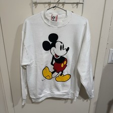 Vintage Mickey Mouse Disney Designs Sweatshirt Crewneck 1980s Made in USA Large