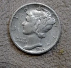 1940-S Mercury Head Dime 10 Cents Silver Coin