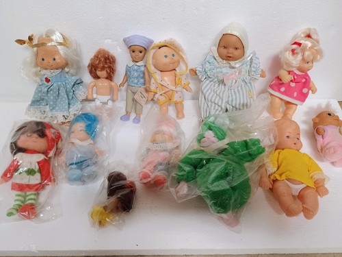 Vintage Small Doll Lot Not Sure What These Are 13 Dolls EBay vintage-small-doll-lot-not-sure-what-these-are-13-dolls-ebay