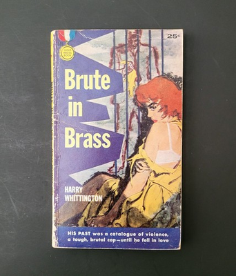 #ad #ad Brute In Brass by Harry Whittington. $13.00