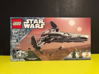 25 Years of Lego Star Wars Darth Maul's Sith Infiltrator 75383 NEW
