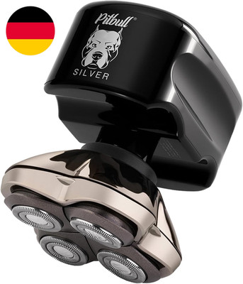 Skull Shaver Pitbull Silver Pro SX5 - Kopf- Und Gesichtsrasierer - Elektrorasier
