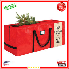 Premium 9 Ft Christmas Tree Storage Bag - Heavy-Duty Waterproof Design USA