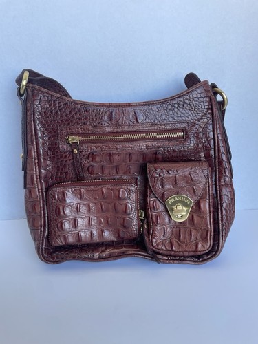 Vintage Brahmin Red-brown Shoulder Bag w/bag