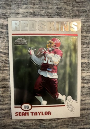 Sean Taylor [Refractor] #202 2004 Topps Chrome card