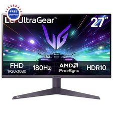 LG 27GS50F-B 27 inch FHD Gaming Monitor 180Hz 1ms HDR10 FreeSync 1920