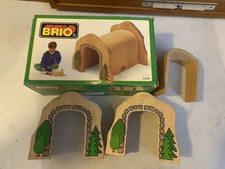 BRIO 33458 Adaptable Tunnel Straight or Curved Mountain NIB VTG Sweden Made 90s