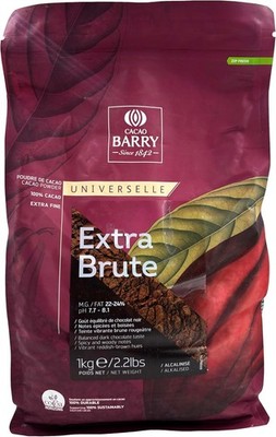 Cacao Barry Cocoa Powder  Cocoa Extra Brute, 2.2 lb