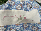 Beautiful Antique 1939 signature stitched Big Timber Montana 28 Quilt Squares — photo 4