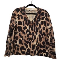 Young Fabulous & Broke Sweater Size S/M Leopa...