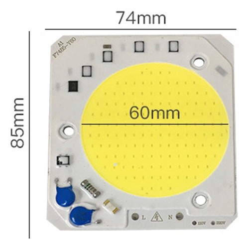 30W 40W 50W Driverless LED COB Chip AC 110V 220V Floodlight Integrated Smart IC - Picture 6 of 8