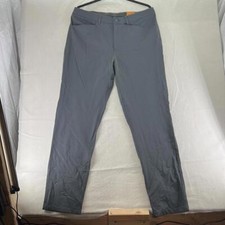 NWT REI Sun Up Pants Straight Leg Mens Size 36 X 32 Asphalt