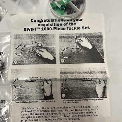 Tackle Box With Tackle - Swift 1000 Piece | eBay Tackle Box With Tackle - Swift 1000 Piece | eBay