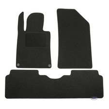 Tapis De Sol Velours Sur Mesure Pour Peugeot 508 2010-2018 3-Pcs Fixation Ronde