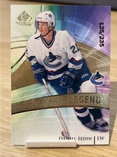 2020-21 Upper Deck SP Game Used Legends Golden Burst #D /235 Daniel Sedin #116