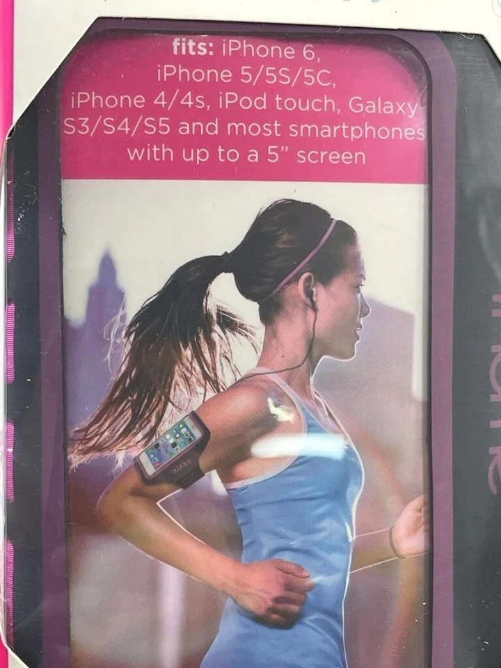 Ihome смартфон работает повязка на руку водостойкий Android Iphone-неоновый розовый - Изображение 3 из 4