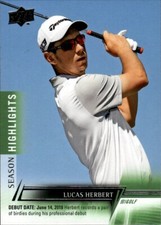 2024 Upper Deck Golf Lucas Herbert