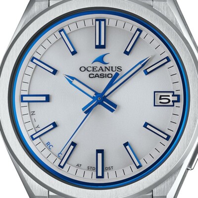 Casio Oceanus OCW-T200S-7AJF White Dial Elegant Bluetooth Solar
