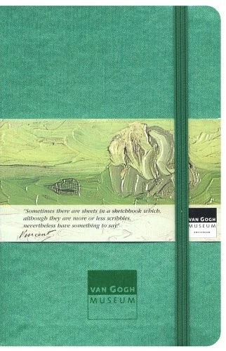 Cuaderno Forrado Shantung Seda Verde Moleskine Circa 2002 Museo Van Gogh ÚLTIMO Foto 3 de 4