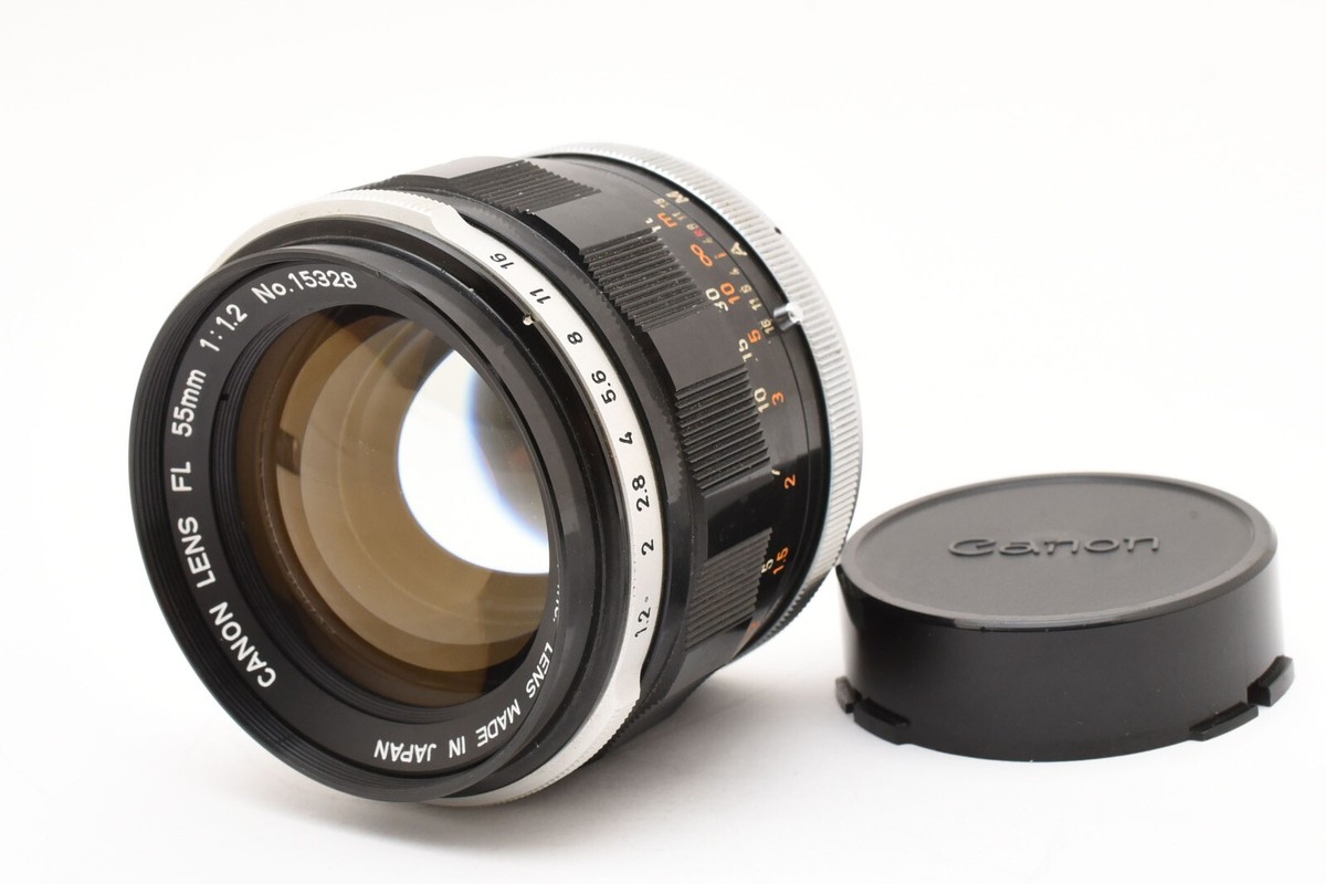 Tested Canon FL 55mm f/1.2 MF Standard Prime Lens for FL FD From