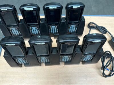 Psio Teklogix Workabout Pro3 Lot (8x) Barcode Scanner / Mobile Terminal