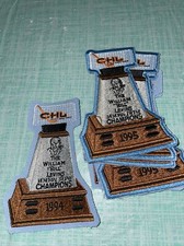 1 New 1994 CHL Hockey Jersey Patch Rare Uniform Crest Memorial Trophy Champions