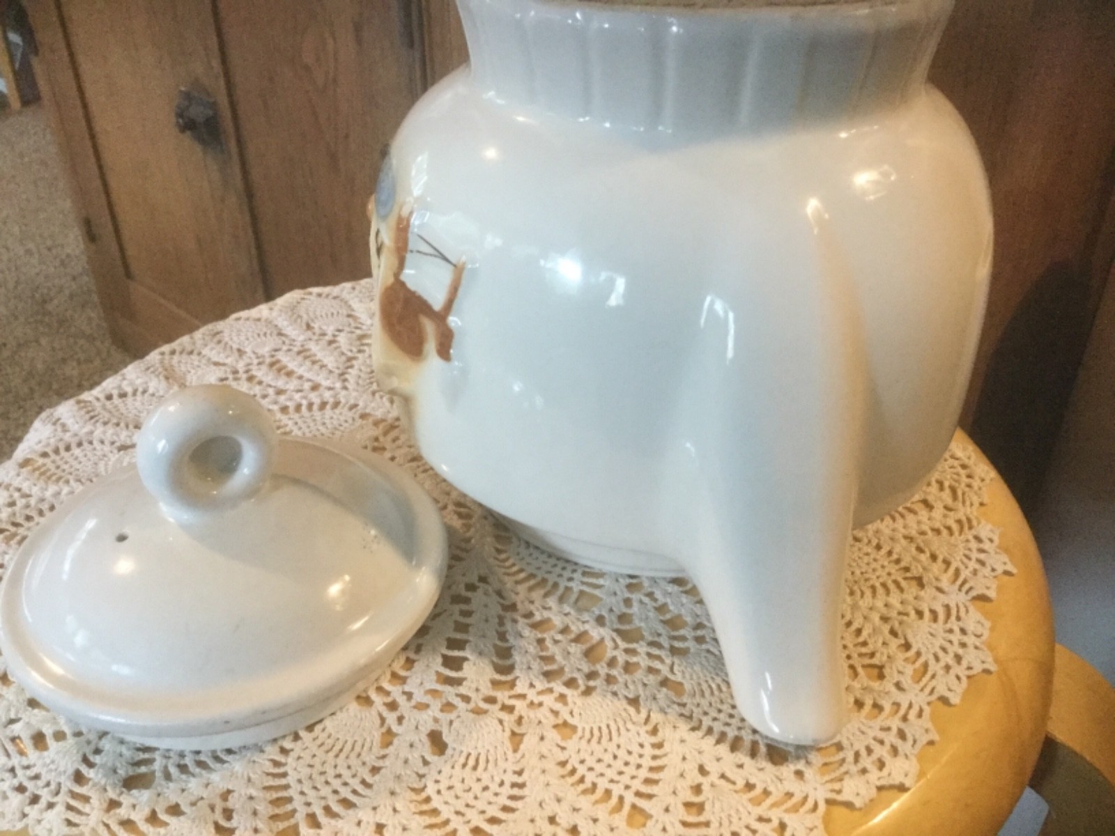 Vintage Porcelier Vitreous China Teapot eBay