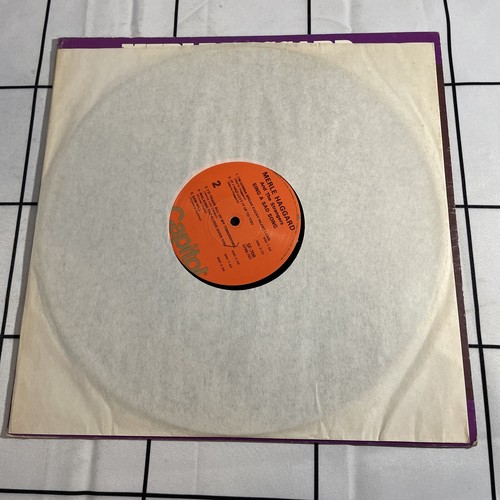 MERLE HAGGARD AND THE STRANGERS SING A SAD SONG ORIGINAL CAPITOL USA VINYL LP - Picture 3 of 4