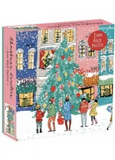 Galison Jigsaw Puzzle, Christmas Carolers, 1000 Pieces MINT CONDITION