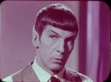 Star Trek TOS 35mm Film Clip Return of the Archons SPOCK Leonard Nimoy 1.21.114