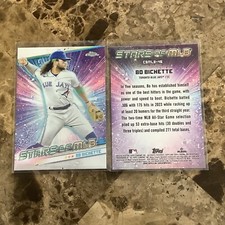 2024 Topps Series 2 Bo Bichette Chrome Stars Of MLB Blue Jays #CSMLB-46 P-1