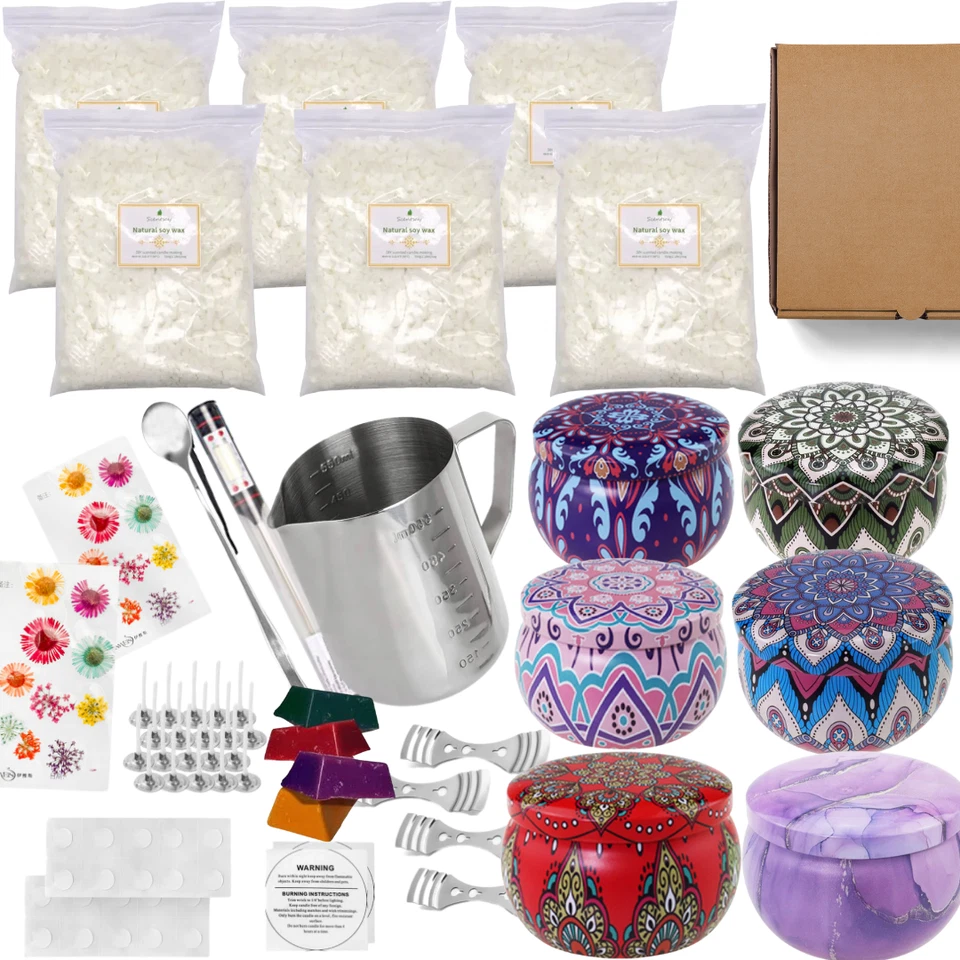 Complete Candle Making Kit - Candle Making - Candle Supplies - 45 Piece Kit - Image 2 of 4