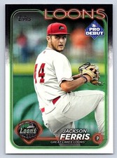 JACKSON FERRIS  LOONS   2024 TOPPS PRO DEBUT #PD-109