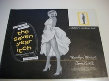The Seven Year Itch   Pressbook + Supplement, No Cuts !!!   1955